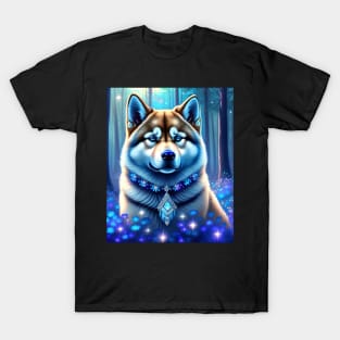 Glowing Shiba T-Shirt